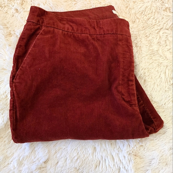 Boden Sienna Brown Cordouroy Flare Pants size 16L - Picture 16 of 16